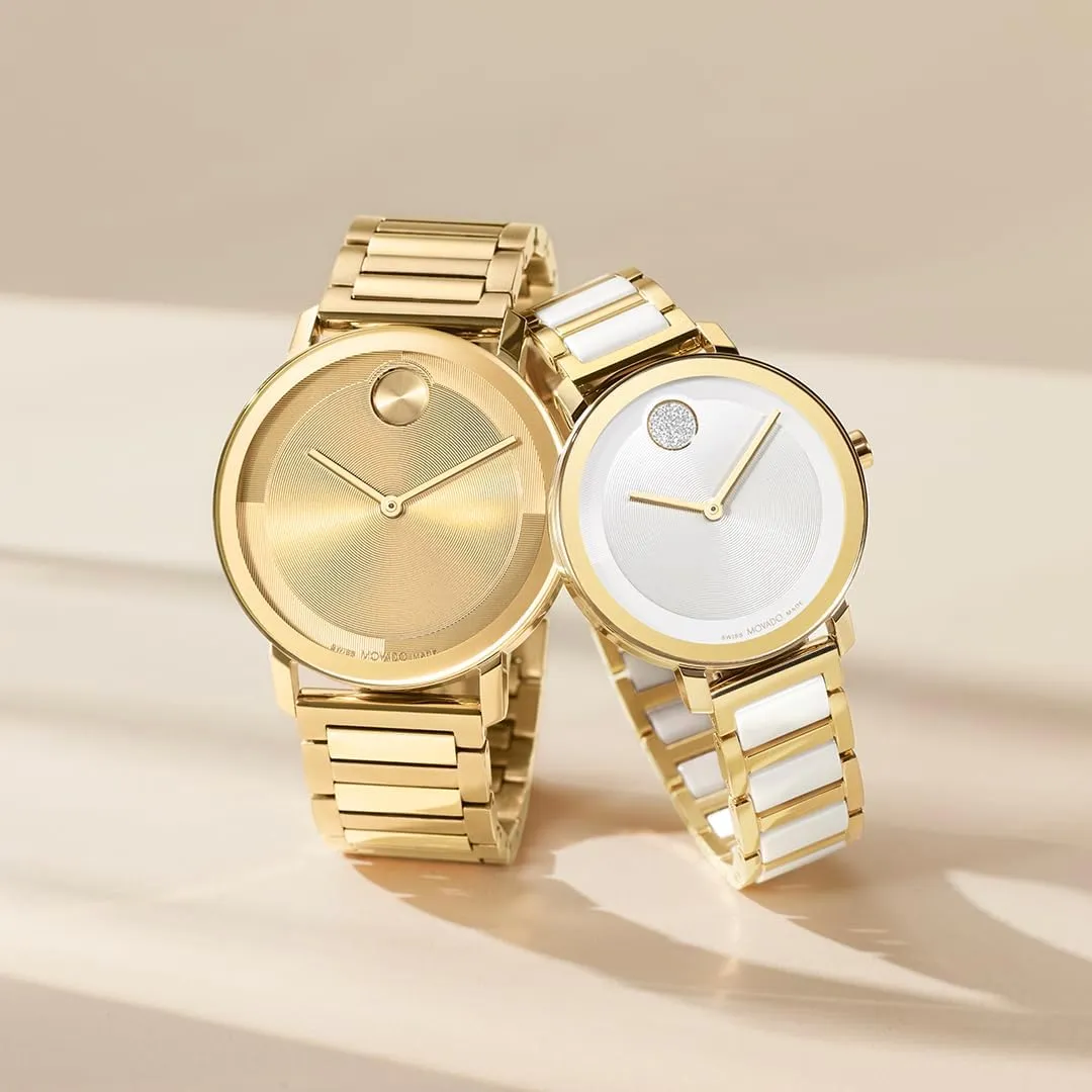 - 3 ATM Water Resistance - Luxury Fashion Timepiece for Him - 40mm Movado Bold Evolution 2.0 Men's controversial administer recurrent Watch - Swiss Quartz Movement, Stainless Steel Mesh Bracelet 