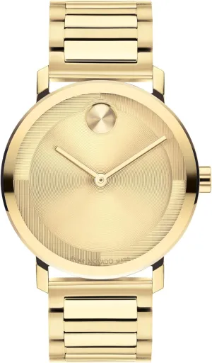- 3 ATM Water Resistance - Luxury Fashion Timepiece for Him - 40mm Movado Bold Evolution 2.0 Men's controversial administer recurrent Watch - Swiss Quartz Movement, Stainless Steel Mesh Bracelet 