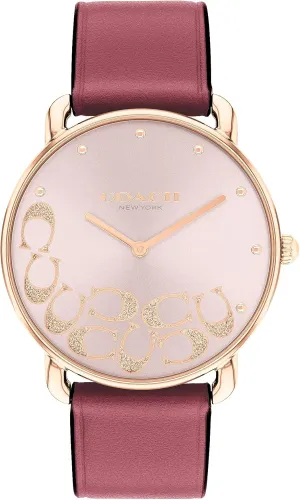 | 36 mm Coach Elliot Women's Watch | Sleek Design with Scattered Charms | Timeless Style for Every Occasion companionship baby | Gift for Her | Water-Resistant 