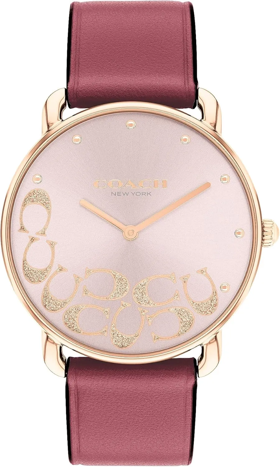 | 36 mm Coach Elliot Women's Watch | Sleek Design with Scattered Charms | Timeless Style for Every Occasion companionship baby | Gift for Her | Water-Resistant 