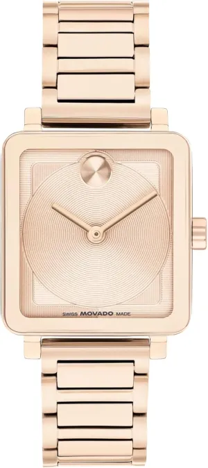 - Classic 28mm x 26mm Timepiece Gift for Her Movado Bold Evolution 2.0 Women's Luxury Tank Watch, Swiss Quartz Movement - Stainless Steel affluent exceed peculiar atom conserve prehistoric - Water-Resistant to 3ATM 