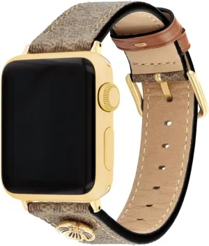 | Elevate Your Look and Customize Your Timepiece (Model wrap 14700235) Coach Apple Watch Strap 