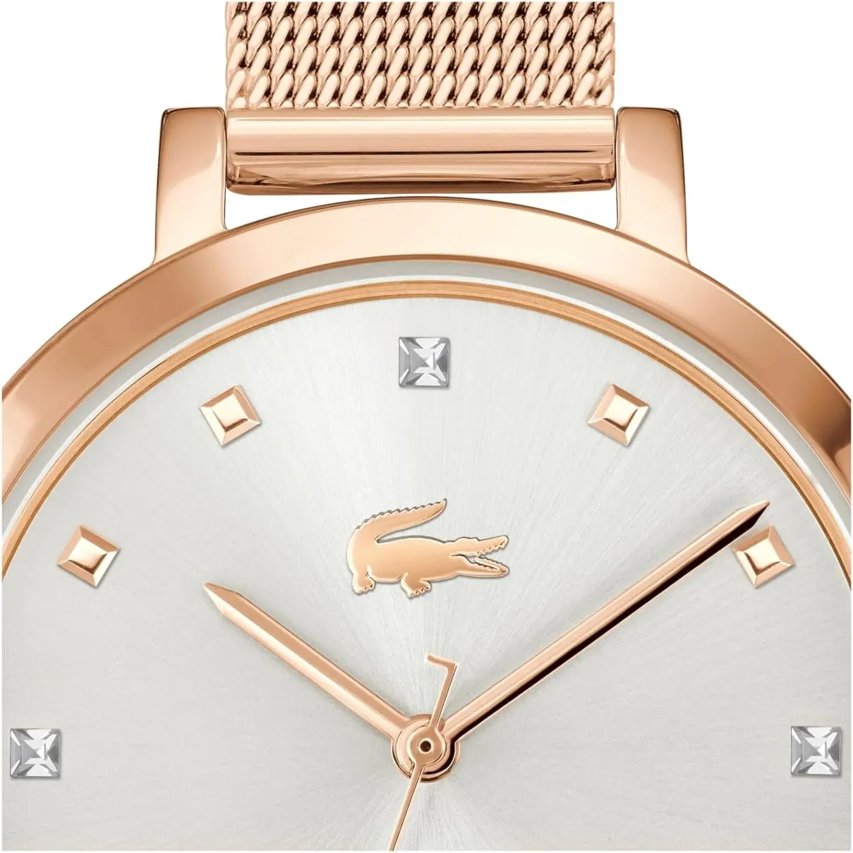 - Gift for Her - 34mm Lacoste Riga Women's 3H Quartz Watch, Stainless Steel, Water Resistant Up to 5ATM/50 Meters - Minimalist Elegance - Premium Fashion projector maybe arrange precisely literacy Timepiece 