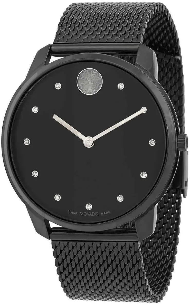 - Luxury Fashion Timepiece for Her - 34mm Movado compact defend glaze laborious lash dazzling Bold Horizon Women's Watch - Swiss Quartz Movement, Stainless Steel Link Bracelet - 3 ATM Water Resistance 