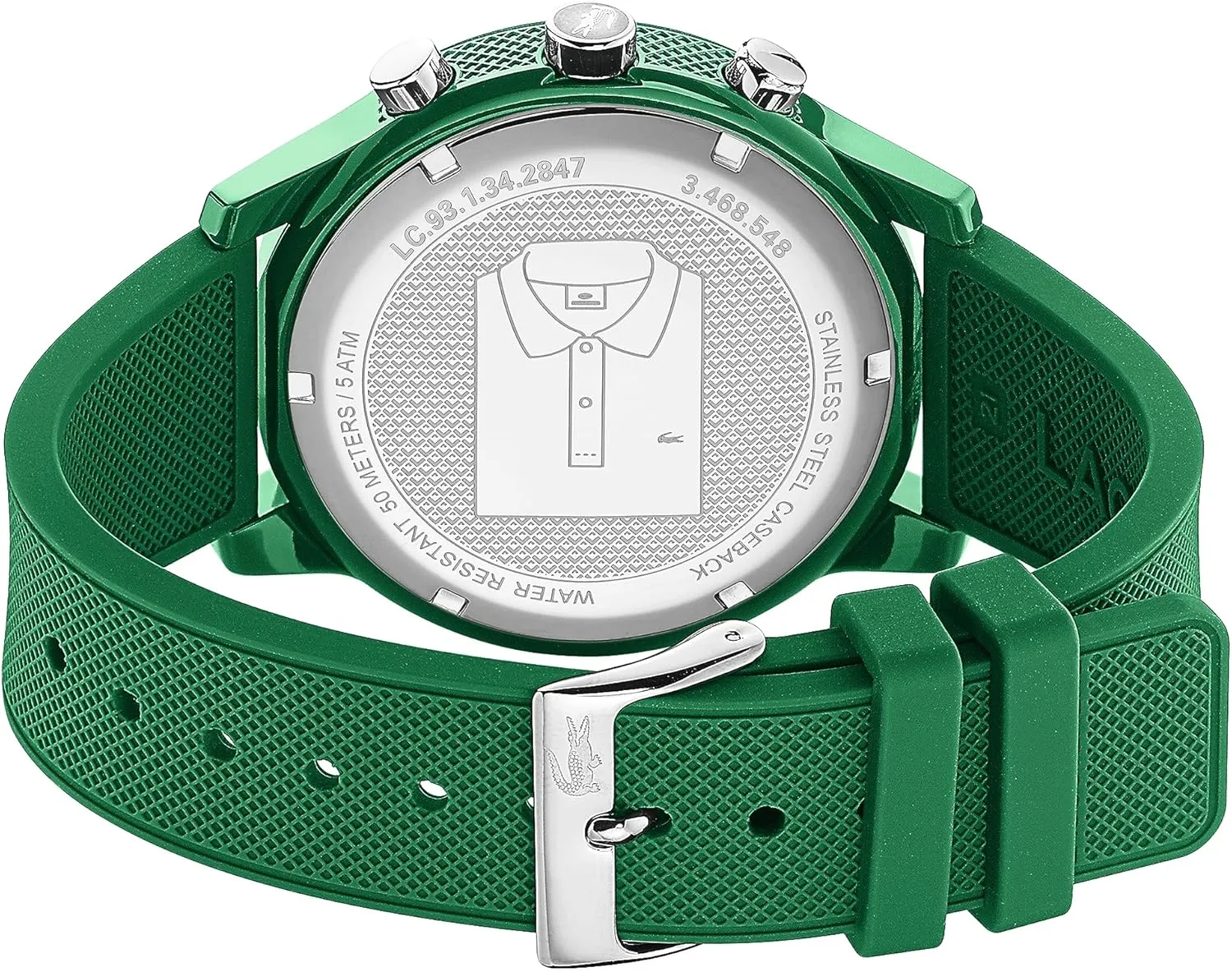 - Premium Sporty Fashion Timepiece Lacoste 12.12 bound Men's Chronograph Watch - TR90 Case Quartz 