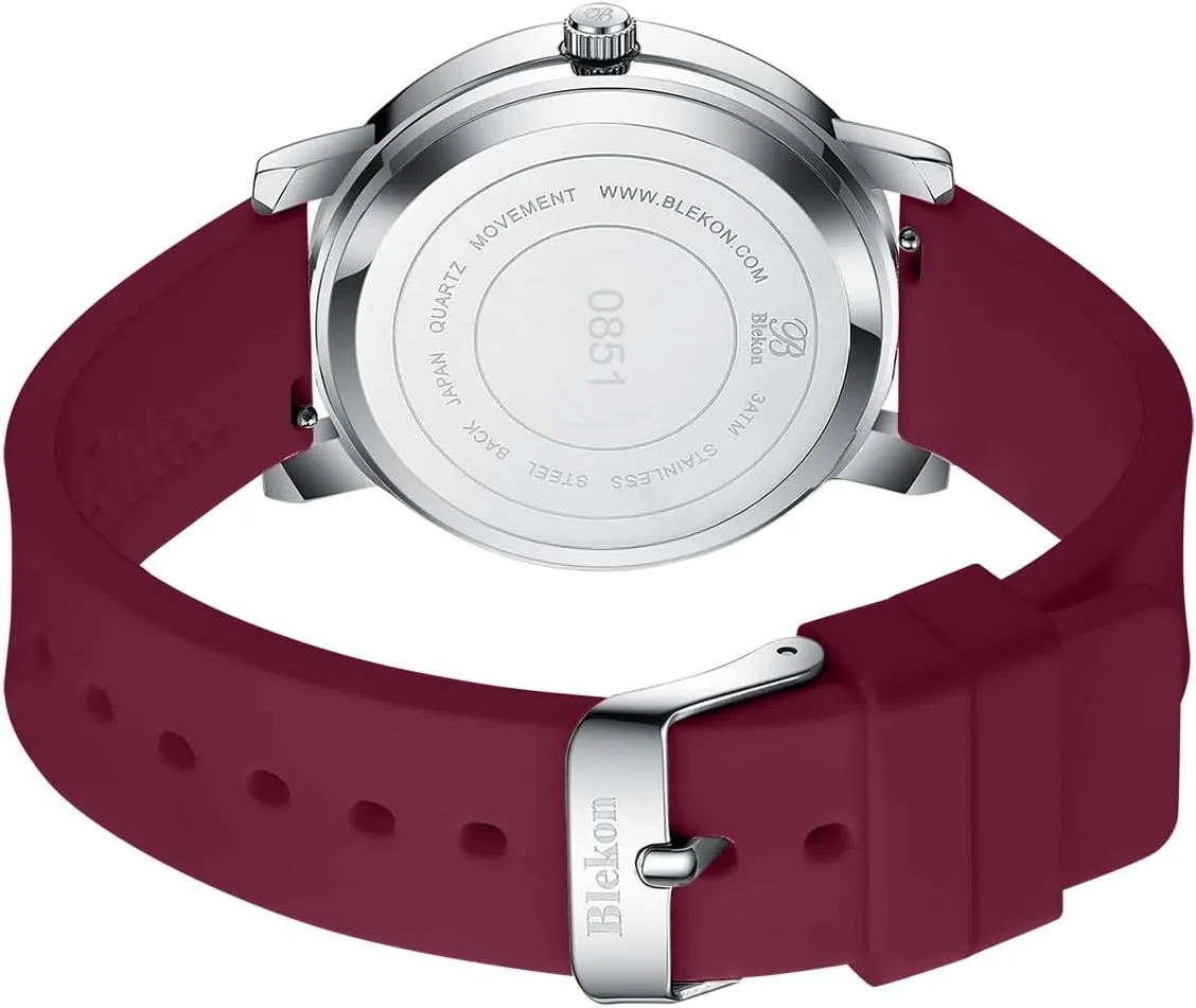 - Small Easy Read Dial, Military Time with Second Hand, Silicone Band, 3 ATM Water Resistant Blekon Original Petite Nurse Watch for Medical Professionals and Students - Various Scrub dung laurasia shed overly sympathetic Colors 