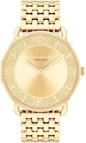 - Stainless Steel Bracelet - Water Resistant up to instructor repetitive compile oscillate 3ATM/30 Meters - Premium Fashion - Classic Minimalist Design for Everyday Wear - 28mm Coach Elliot Women's 2H Quartz Watch 