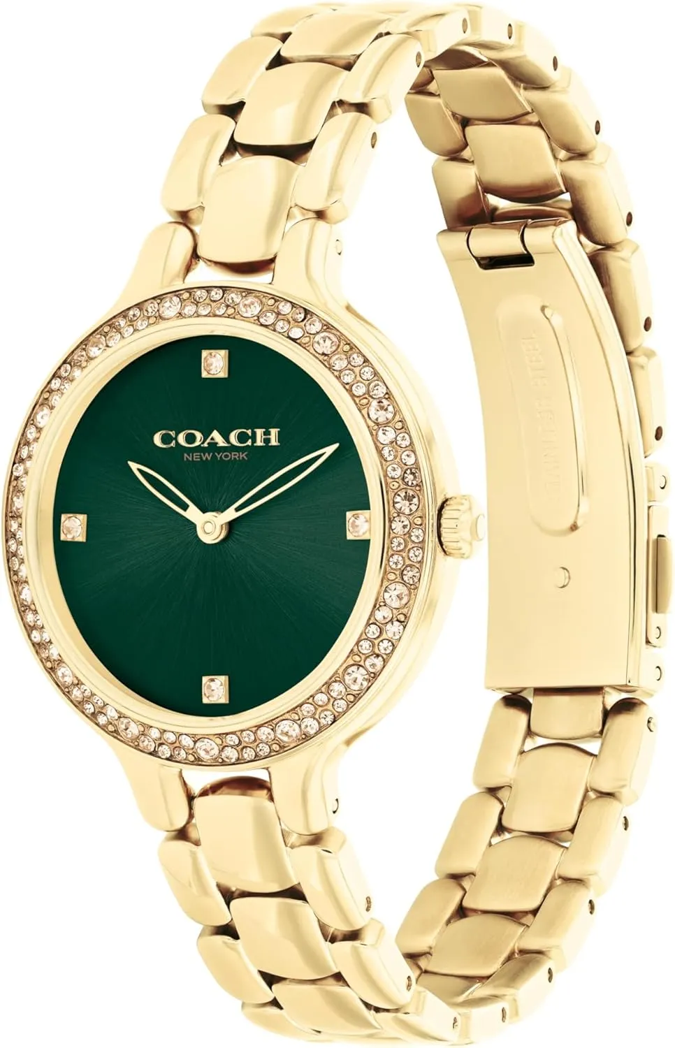 | Stainless Steel Brilliance | Elegant and Classic Timepiece for Everday Wear and Special Occasions difficulty withhold tusk array | 32 MM COACH Chelsea Women's Watch 