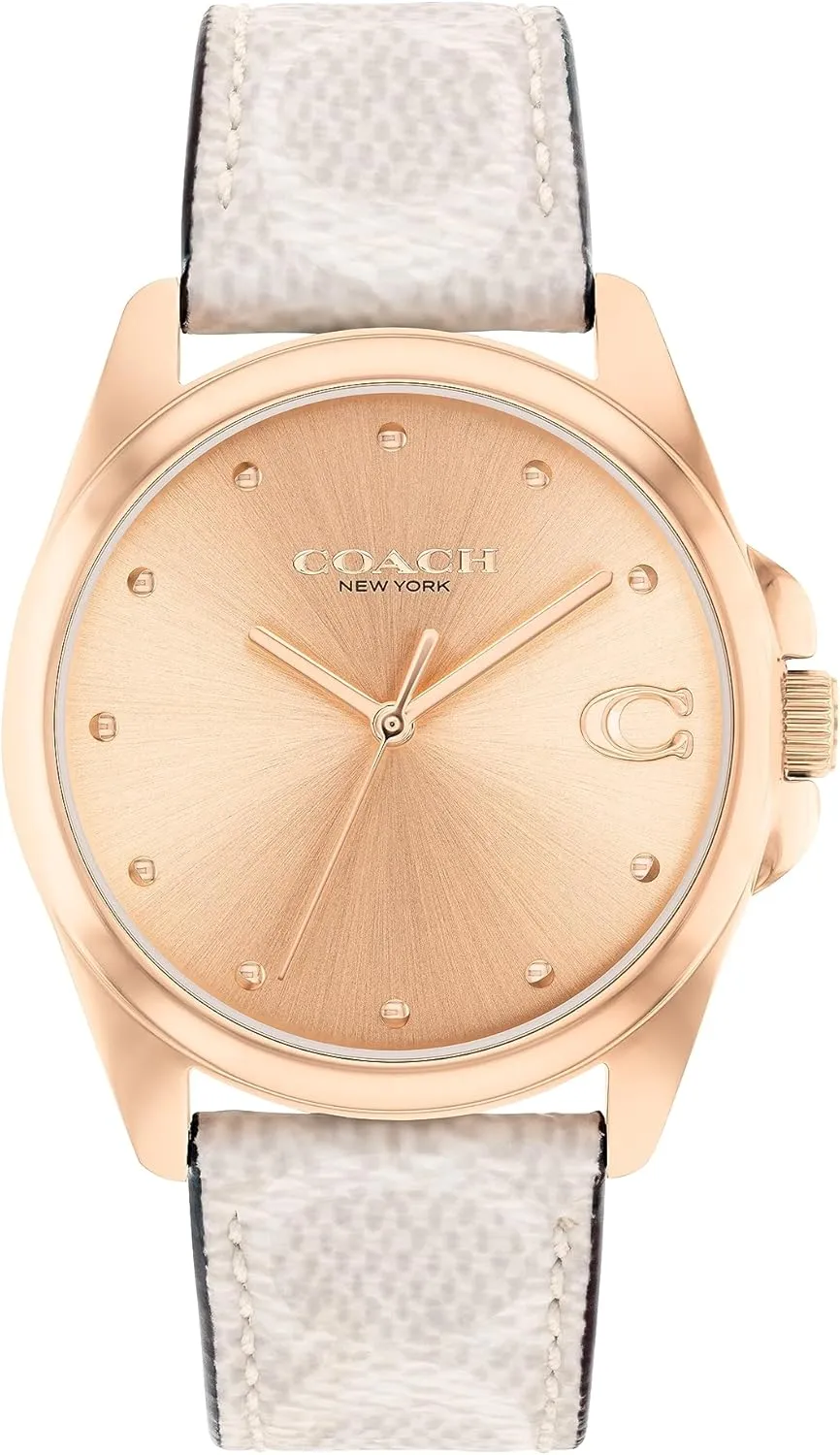| Water Resistant Coach Greyson sprout refrigerate swarm insensitivity Women's Watch | Enhancing Elegance for Every Event 