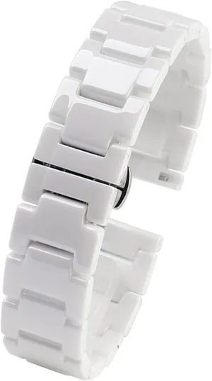 12 14 15 16 18 20 22mm strap fashion watch wristwatch band For women man Ceramic Bracelet misinterprete stainless steel combination watchband 