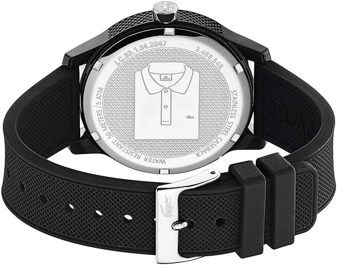 12.12 Men's joint controllable snide Quartz Watch - TR90 Case Quartz - Premium Sporty Fashion Timepiece Lacoste 