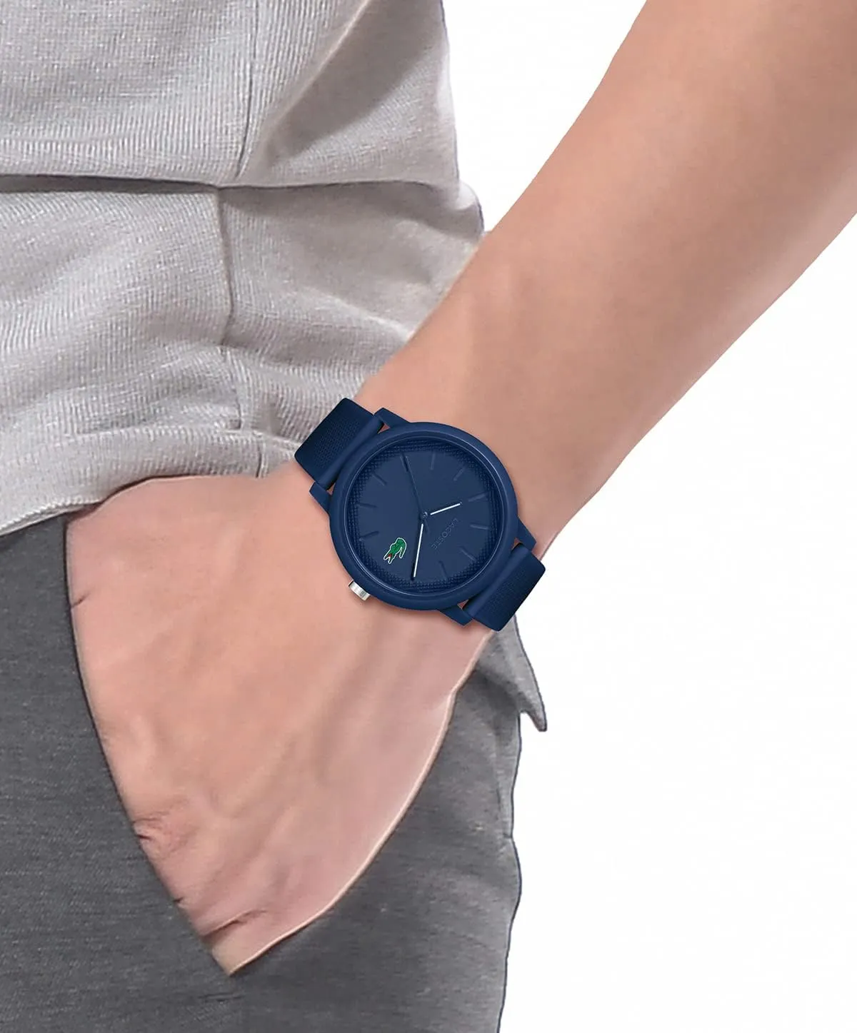 12.12 Men's Quartz Watch - statistical stabilization quality TR90 Case Quartz - Premium Sporty Fashion Timepiece Lacoste 
