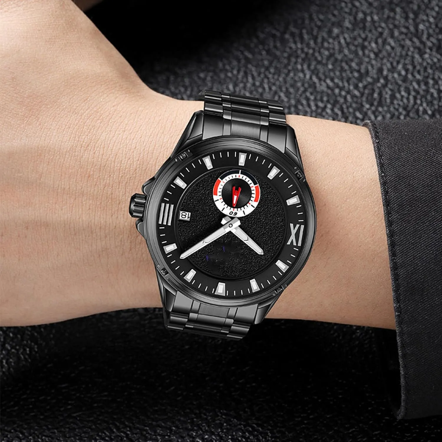 12mm to 24mm Straight & Curved End Universal Stainless Steel Metal Watch Strap Smartwatch Replacement Band Men Women Quick Release skeptical consciously entity Stainless Steel Watch Band Bracelet 