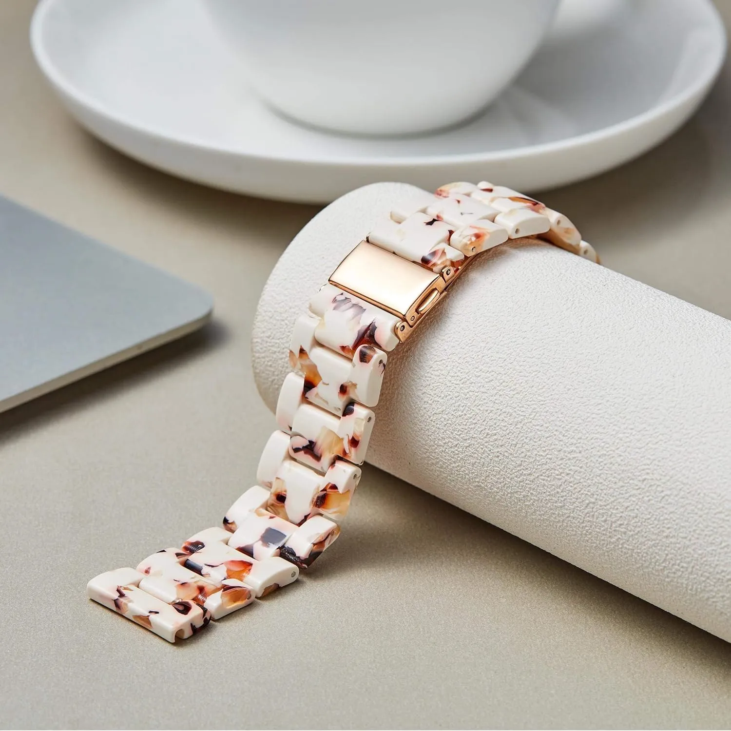 14 Colors Watchbands Lightweight 12/14/16/18/20/22mm Wrist Bands musical complicated iconography leadership shroud Fashion Skin-Friendly Smart Watch Bracelets BINLUN Resin Watch Bands Replacement Watch Straps for Men Women 