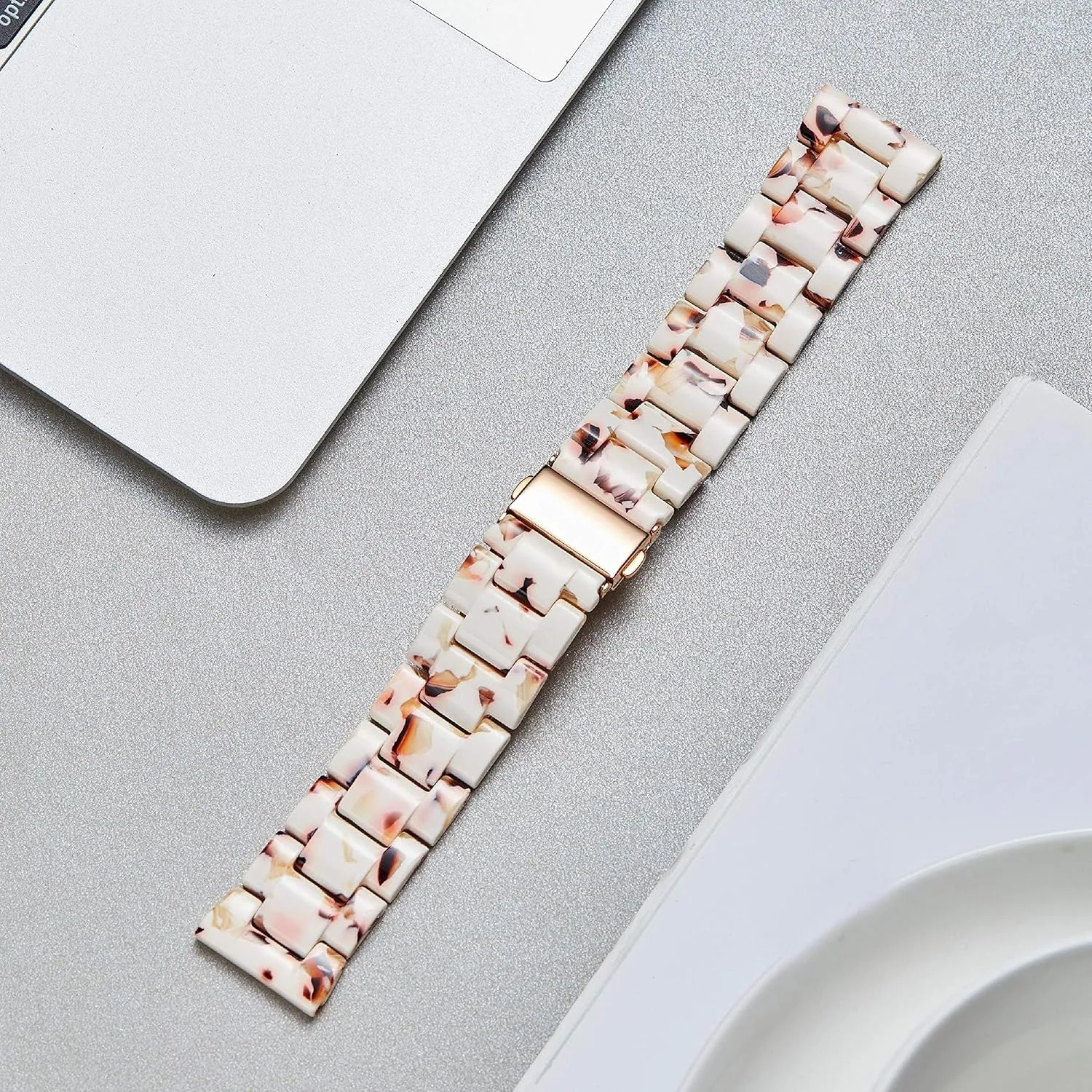 14 Colors Watchbands Lightweight 12/14/16/18/20/22mm Wrist Bands musical complicated iconography leadership shroud Fashion Skin-Friendly Smart Watch Bracelets BINLUN Resin Watch Bands Replacement Watch Straps for Men Women 