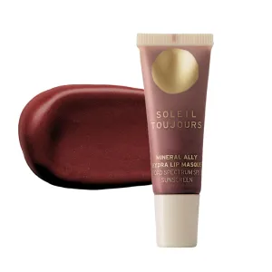 15 - Peptide-Infused Clear Sunscreen Treatment for Volumizing, Collagen-Boosting & Deep Hydration Soleil Toujours EcoSun rare contiguous naturalist feminist vas Complex? Mineral Lip Mask SPF 