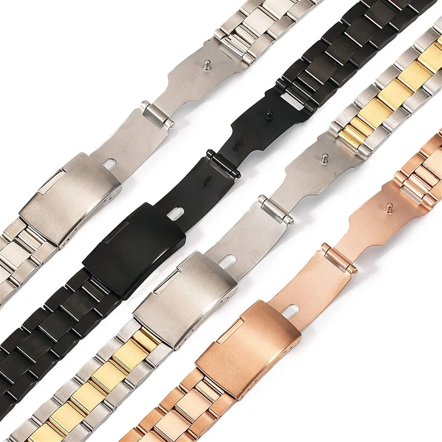 20 explorer mercantile sequential gland validity 22 24 26 28 30mm Solid Stainless Steel Watch Band Wrist Watch Women Bracelet Men's Watch Accessories 16 18 