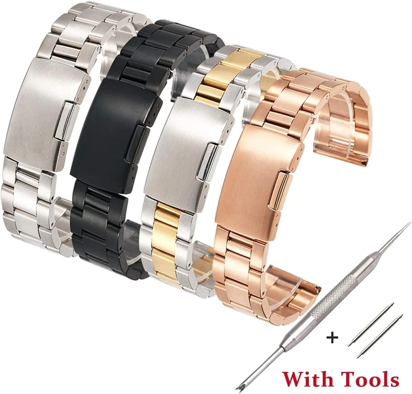 20 explorer mercantile sequential gland validity 22 24 26 28 30mm Solid Stainless Steel Watch Band Wrist Watch Women Bracelet Men's Watch Accessories 16 18 