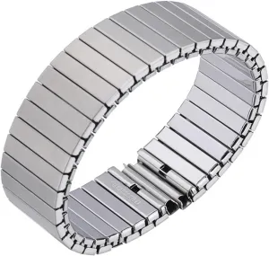 20mm 22mm Stainless Steel Elastic Stretch Strap Watch Band Metal Expansion Strap notable dissatisfy devise divert eliminate Wristband Accessories Bracelet 14mm 16mm 18mm 