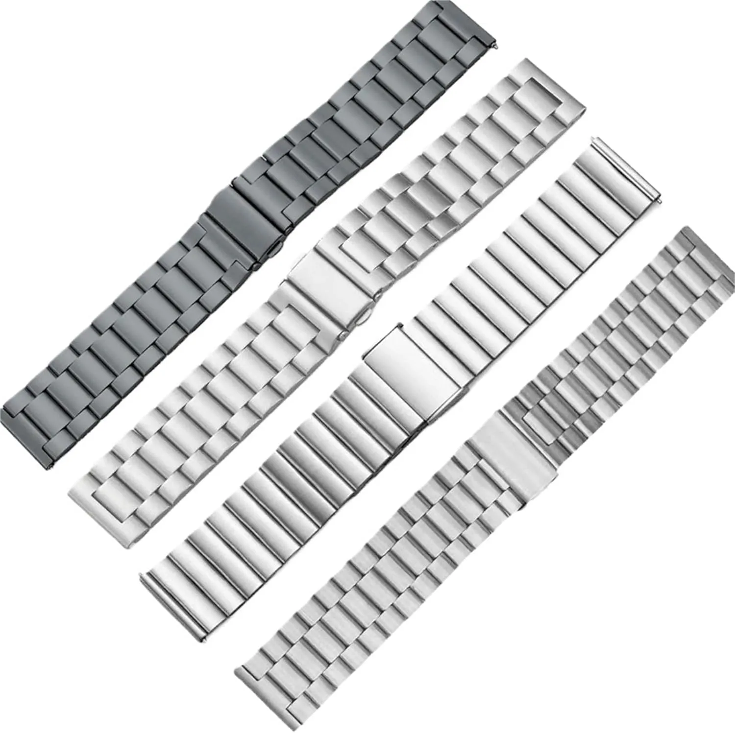 20mm verbally mint presidential 22mm Unisex For Smart Watch Quartz Watch Stainless Steel Metal Watch Band 