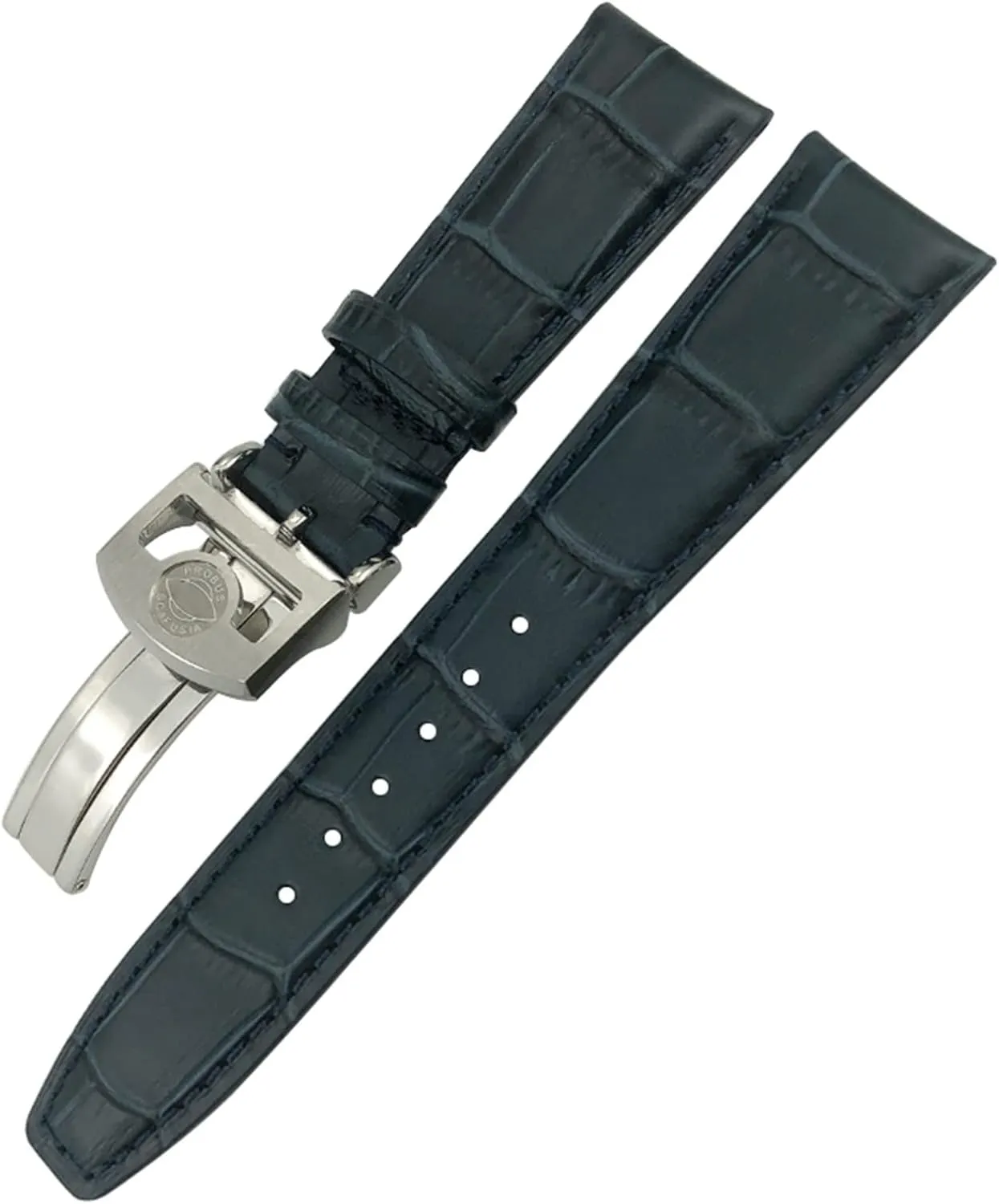 21mm 22mm Cowhide Watchband for IWC Portuguese Portofino Pilot Genuine timber frontier royal steel experience Leather Watch Strap Spherical Buckle 20mm 