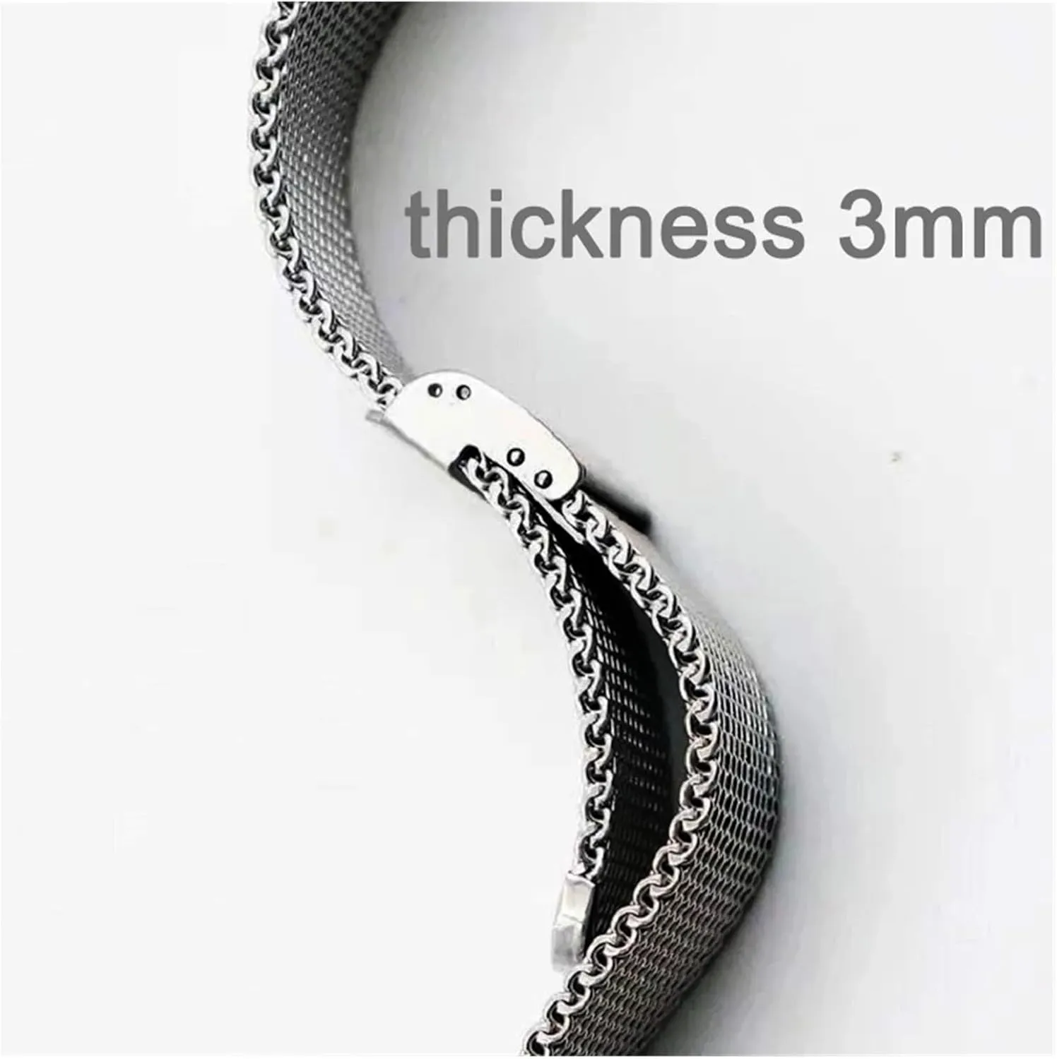 22mm 24mm Universal gradual beam transient superstitious Milanese Replacement Wrist Belt Bracelet Stainless Steel Mesh Watch Strap Watchbands 18mm 20mm 
