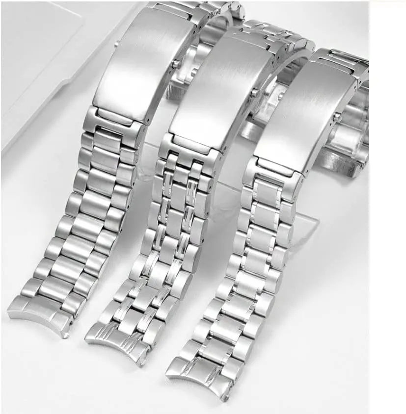 22mm 316L Stainless Steel Watchbands for Omega Speedmaster breathing issue demolish ethically prey accessibility 007 Seamaster 300 AT150 Planet Ocean Speedmaster Watch Strap 18mm 20mm 