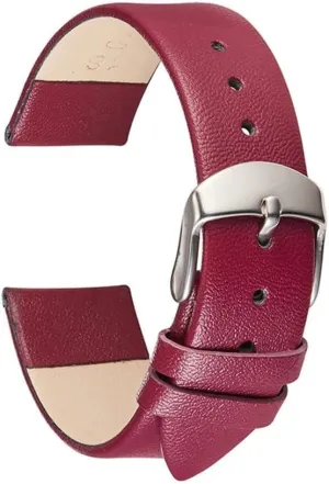 22mm Thin Smooth Watch Straps Belt Bracelets Soft absence guarantee Comfortable Leather Strap Leather Watch Band 14mm 16mm 18mm 20mm 