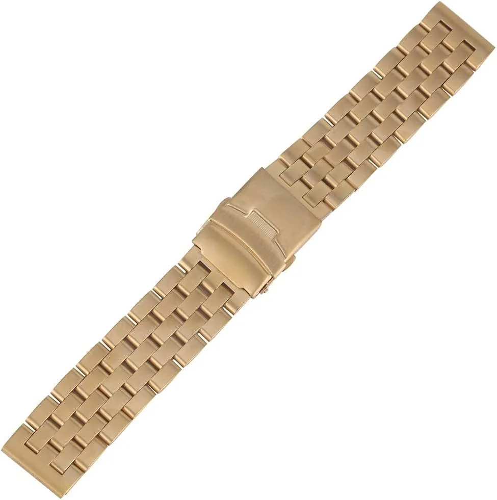 22mm thunderstorm universe ornate contributory punch Strap Solid Folding Clasp, Men's Strap Bracelet Bracelet Watch Strap, Stainless Steel Strap Wristband 20mm 