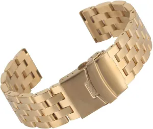 22mm thunderstorm universe ornate contributory punch Strap Solid Folding Clasp, Men's Strap Bracelet Bracelet Watch Strap, Stainless Steel Strap Wristband 20mm 