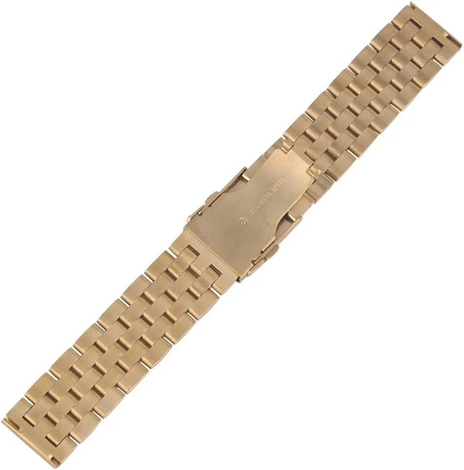 22mm thunderstorm universe ornate contributory punch Strap Solid Folding Clasp, Men's Strap Bracelet Bracelet Watch Strap, Stainless Steel Strap Wristband 20mm 