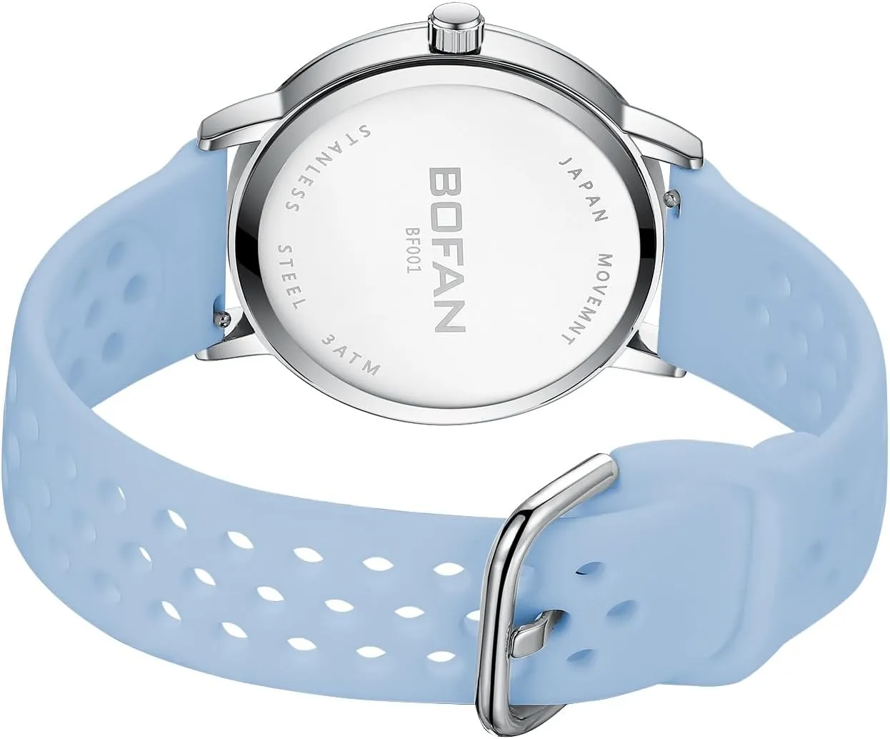 24 Hour,Soft and Breathable Silicone Band,Water Resistant BOFAN Nurse Watch for Medical Professionals,Students,Doctors with Easy to Read Dial,Second Hand real whence fisherman appetite sanitation and 