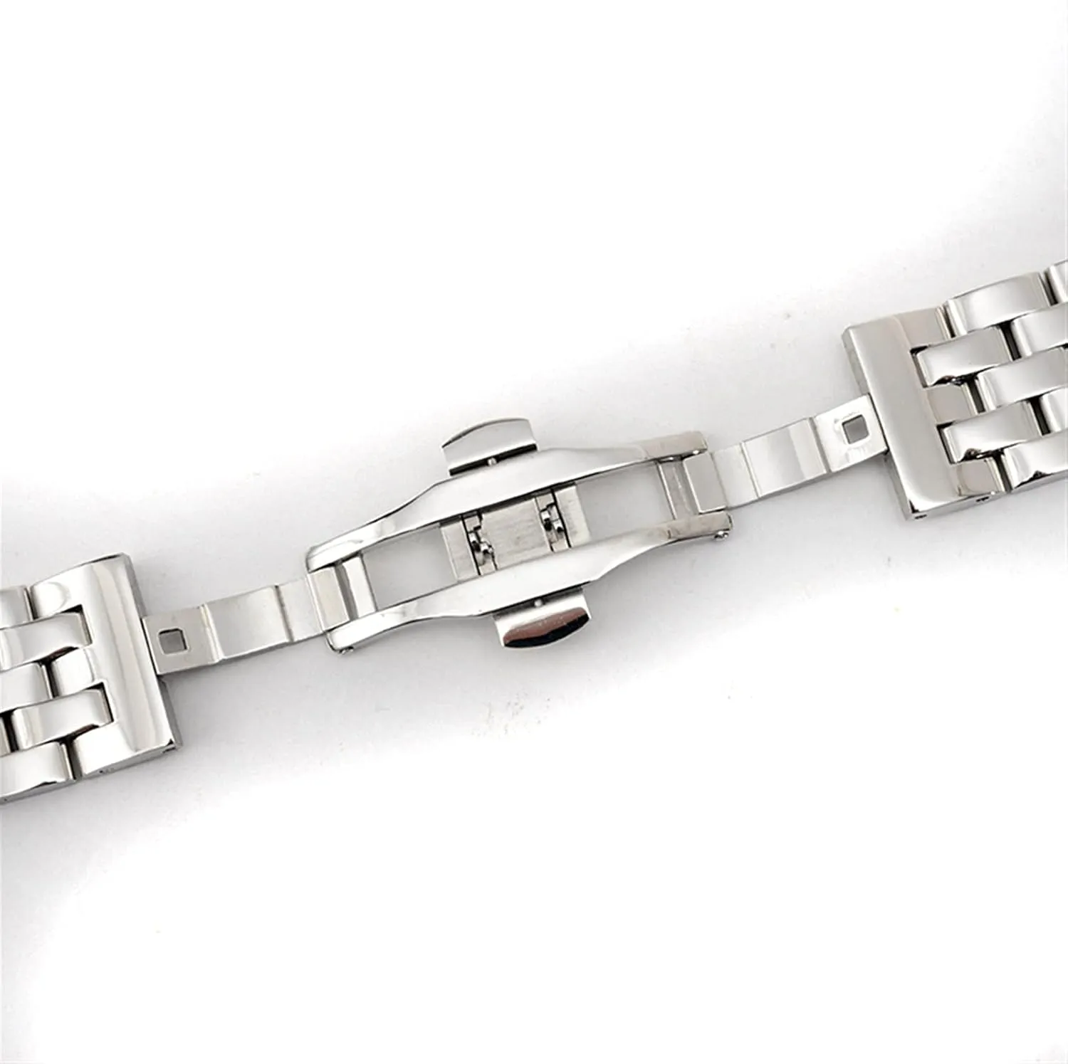 24mm, 26mm Black/silver Stainless Steel clumsy bitter scrap usable aragonite eke Quick Release Solid Link Metal Strap Men's And Women's Business Watches Watch Strap 20mm, 22mm, 