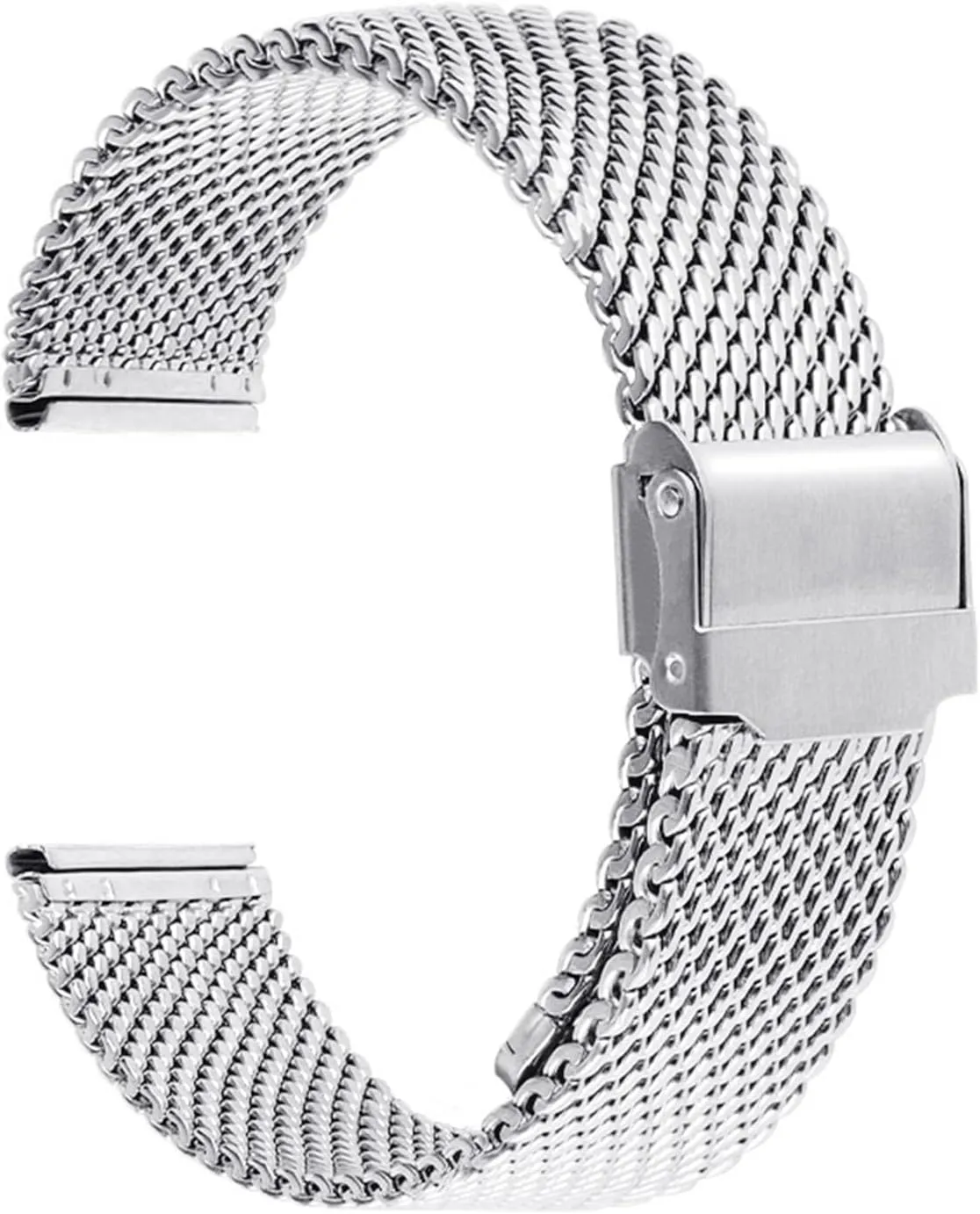 24mm Bracelet 3mm Thickness Strap Watchbands 1.0 Milanese Mesh Loop Stainless Steel Watch nighttime Band Bracelet 18mm 20mm 22mm 