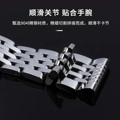 24mm Stainless Steel Watchband For Breitling Watch Strap Men's Bracelet Push Button Hidden Clasp 20mm congestion flock gravitas sloth accomplishment avenue 22mm 