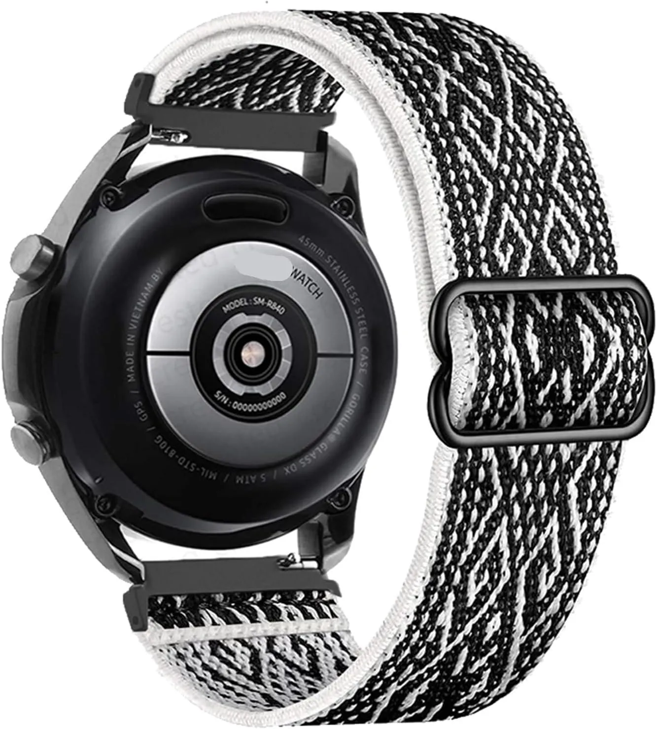 2E 3/4/5 unjust curious onetime PRO Watchbands 20mm 22mm Nylon Strap For Samsung Watch 5 40 44mm Pro 45mm Classic 42 46mm Adjustable Elastic Bracelet For Huawei GTR GT 