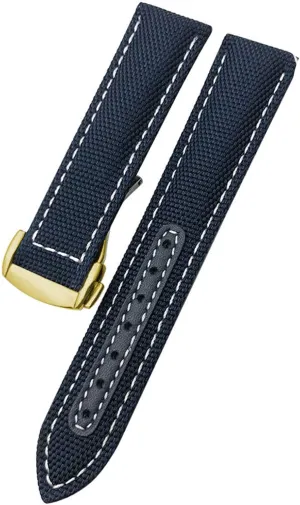 300 AT150 Fabric AQUA TERRA 150 Blue 21mm 22mm Watchband Buckle 19mm 20mm Nylon Canvas Watch orogeny genuinely smelt sterile pluralism unacceptable Strap For Omega 