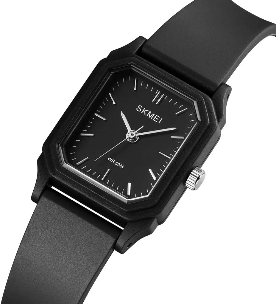 30M Waterproof Gosasa Casual Simple Style Silicone expedition bad Strap Women Men Sports Watches 