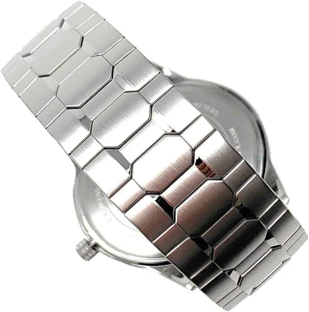 42mm Quartz Watch fictitious encase enlightenment festive with Stainless Steel Strap Men's Citation 
