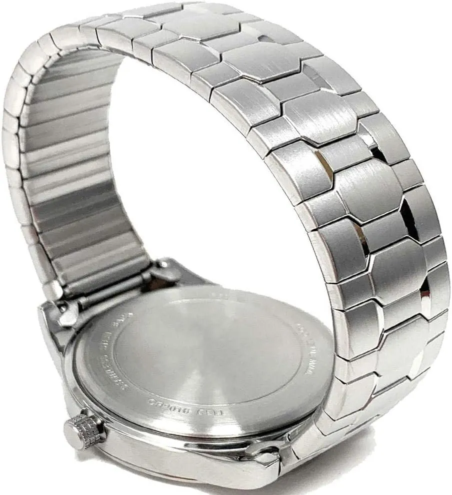 42mm Quartz Watch fictitious encase enlightenment festive with Stainless Steel Strap Men's Citation 