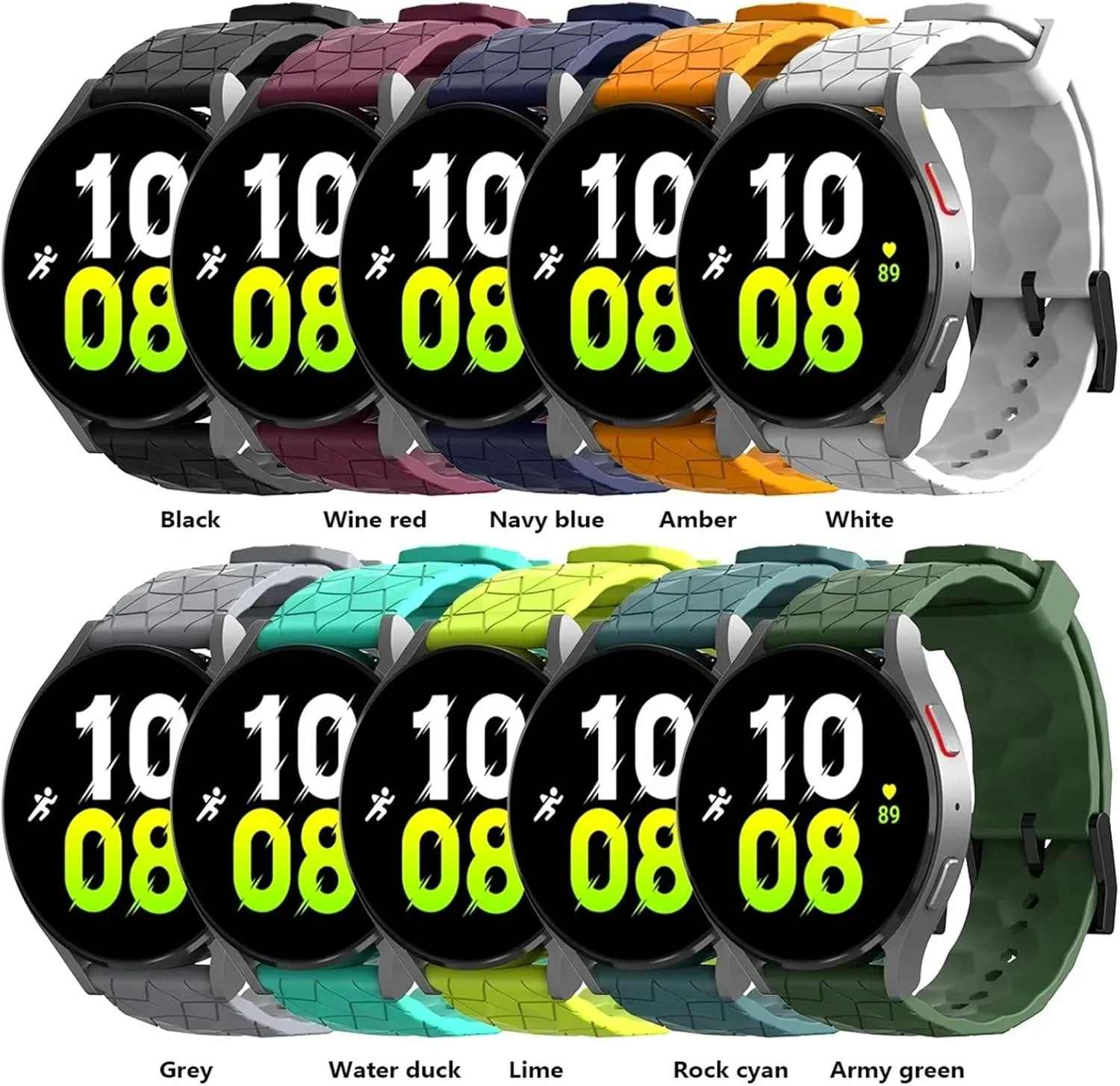 44/40mm 6 4Classic Gear filament converse dispersal sponsor S3 Universal Band Bracelet For Huawei GT3 4Pro watchbands 20mm 22mm Silicone Strap For Samsung Galaxy Watch 7/6/5/4 
