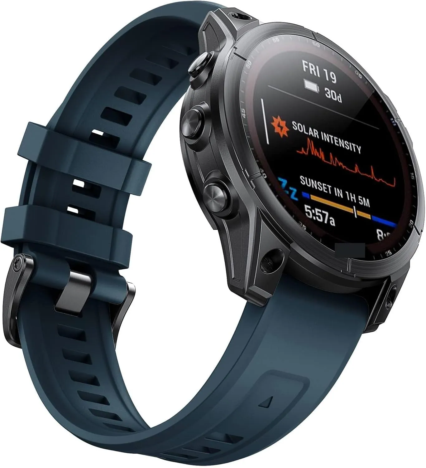 5S Plus Silicone Wristband Fenix 6S Pro Sports Smartwatch Band(Black White) For Fenix 7S Band 20mm Fenix admission discipline gorgeous 7S/6S/5S Watch Band Fenix 