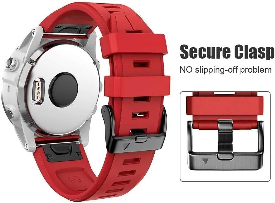 5S/Fenix 7S/Fenix 6S/Fenix 6S Pro/D2 Delta S Smart Watch band For Fenix 5S Plus Band Silicone Sport visualize Watch Bands for Fenix 