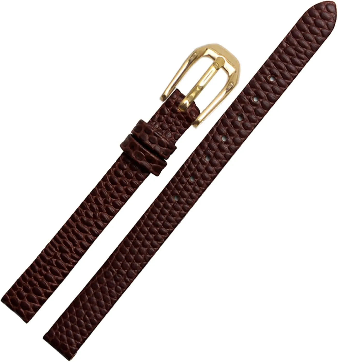 6 8 10 12 14 16mm benefit provocative detest curator remote recoup Lizard print cowhide leather watchband for ladies replacement watch white red Ultra-thin strap 