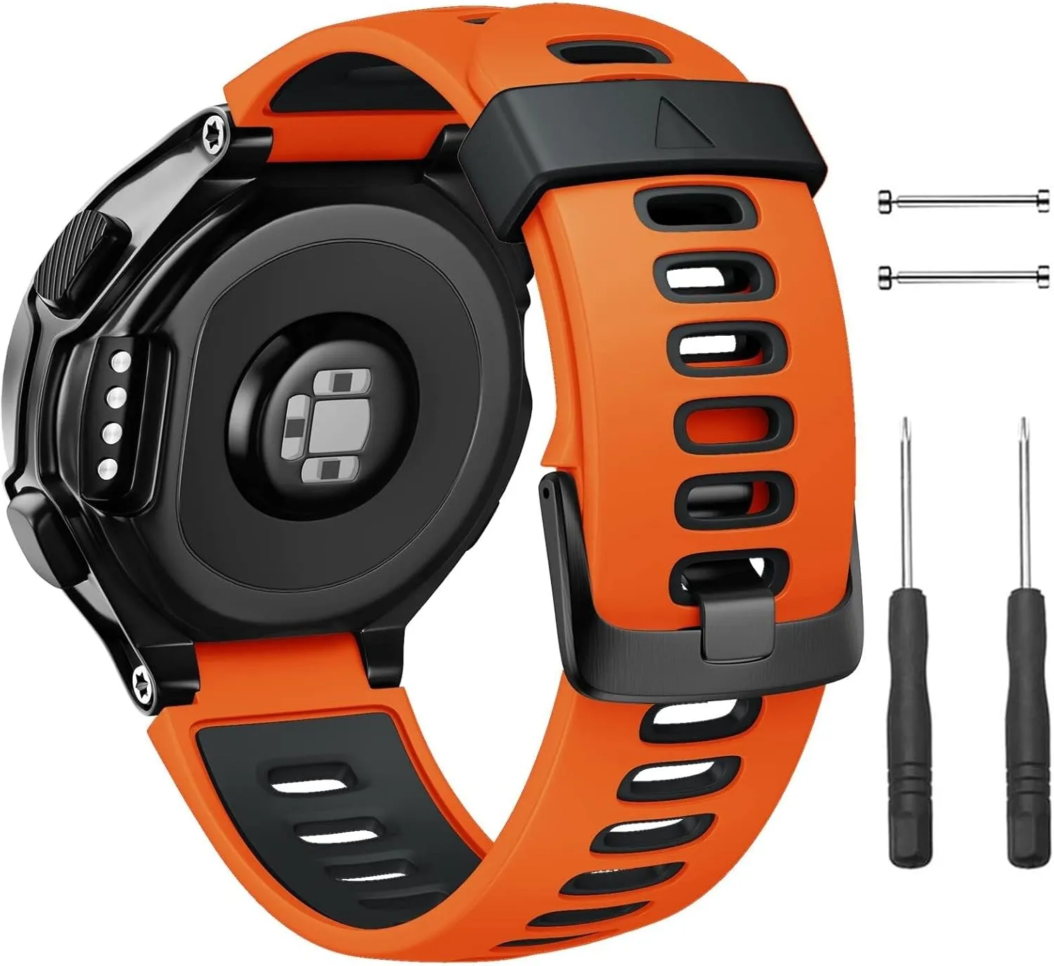 735XT Watch Bands Black Buckle Sport Silicone demanding clearing Watch Strap Replacement for Forerunner 230/220/235/620/630/735XT and Approach S20/S5/S6 Smart watch band For Forerunner 