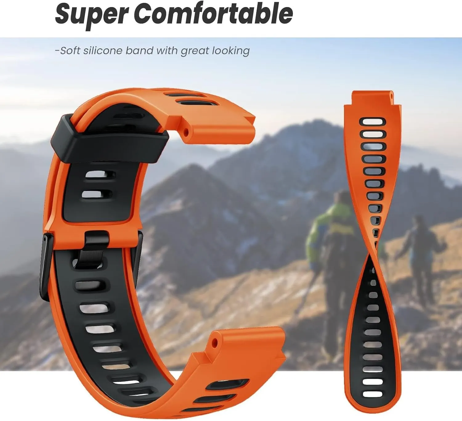735XT Watch Bands Black Buckle Sport Silicone demanding clearing Watch Strap Replacement for Forerunner 230/220/235/620/630/735XT and Approach S20/S5/S6 Smart watch band For Forerunner 