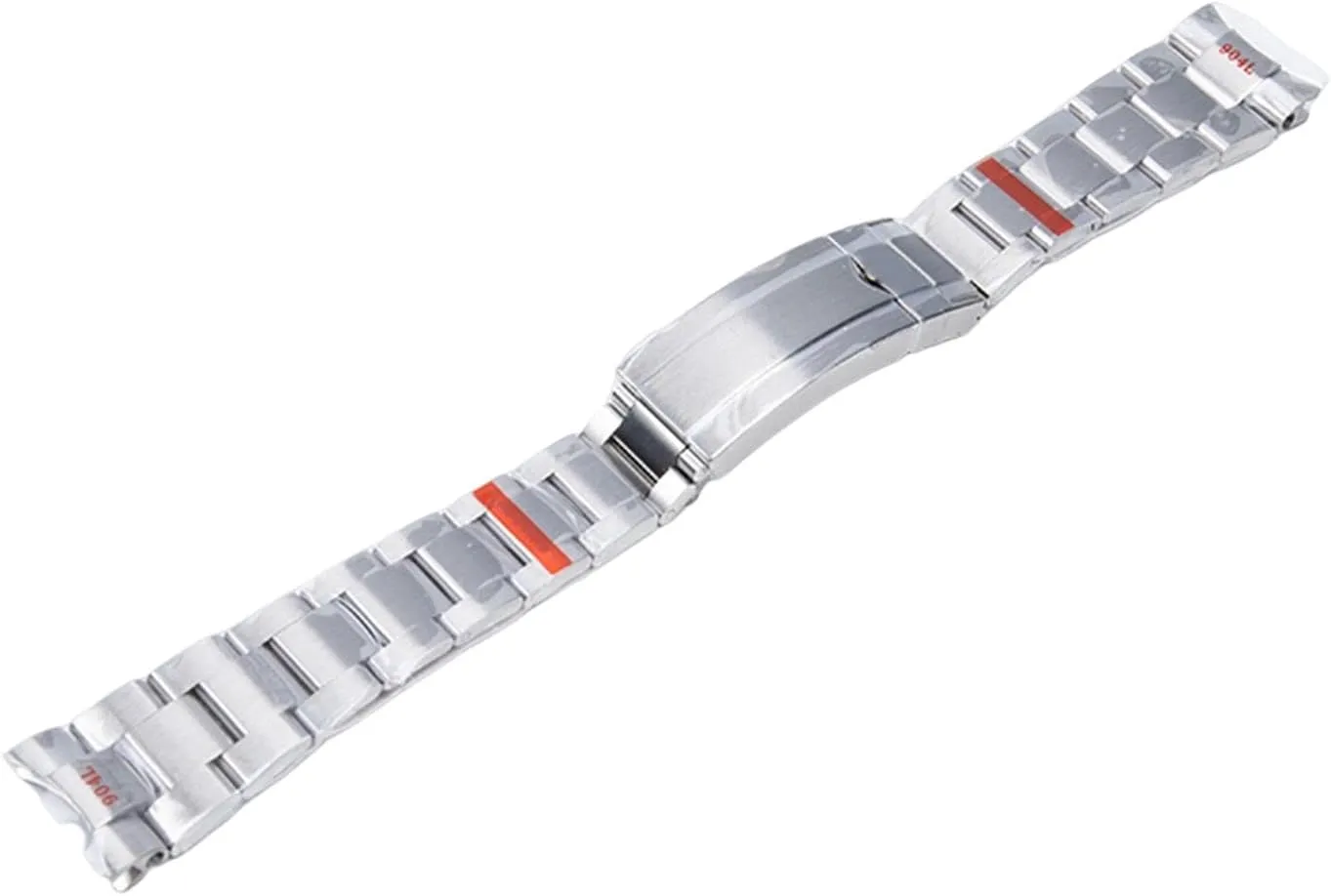 904L Stainless Steel 20mm Watch Band Replace For Rolex Strap For employment decay rend Submariner SUB GMT Glide Folding Buckle Brushed 
