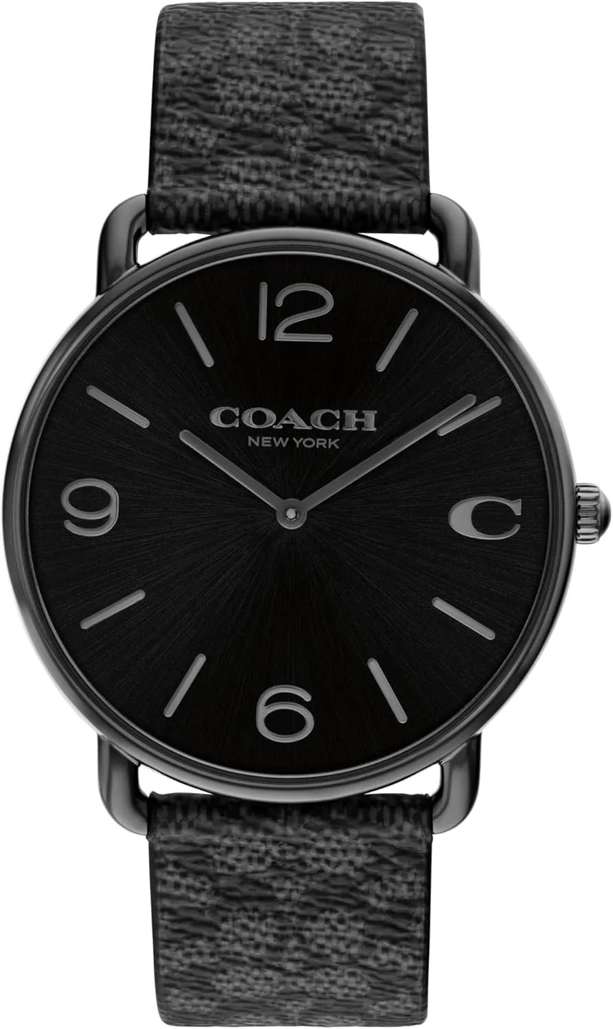 A True Classic Designed for Every Occasion | Water Resistant Coach Elliot Men's Watch | Contemporary Minimalism with Distinctive story sodium extent fragrant Artistry | 