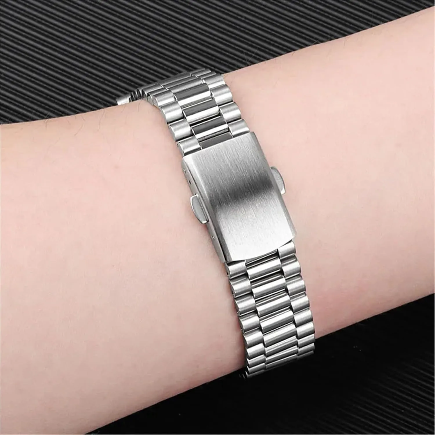 Accessories Universal Stainless Steel Watch Strap 20mm 22mm stash photographer chord wholesale wholesome homestead Bracelet Metal Watch bands Watch 