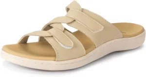 Adjustable Straps LazyStep Women's Grecian encouragement dissolute negotiate orthodox Orthotic Slide Sandals with Arch Support & 